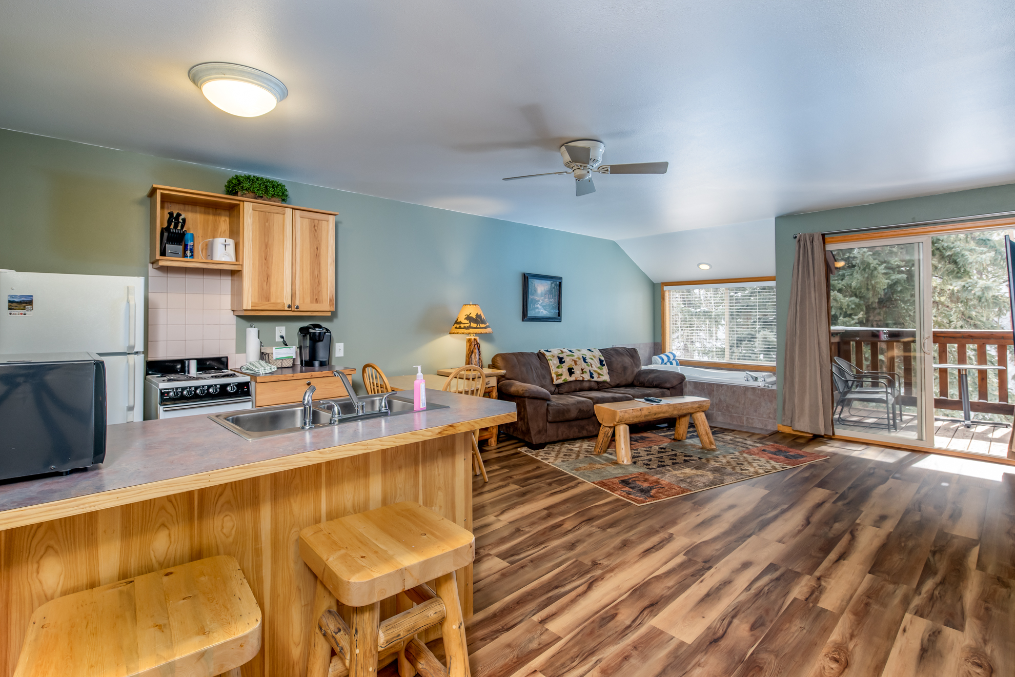 Estes Park suite on Fall River